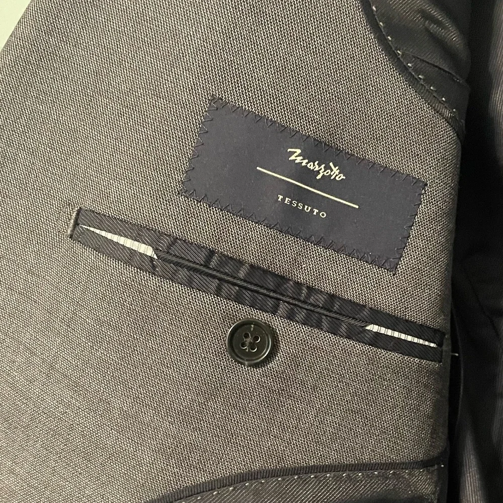 Banana Republic Tessuto Wool Blend Two Button‎ Blazer Suit Jacket Size 40R